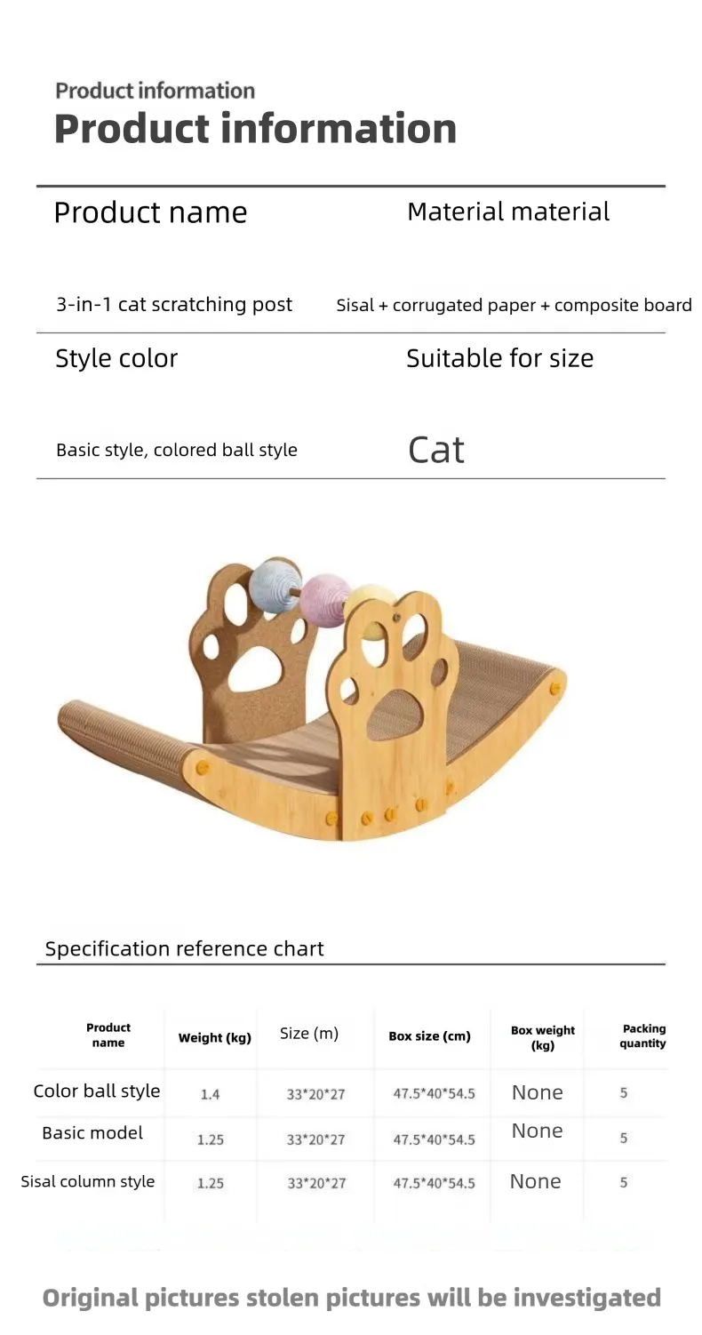 Purrtechpet Cat scratching board
