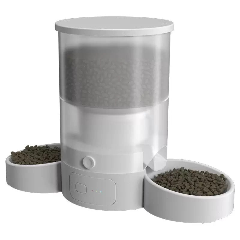 Purrtechpet Automatic Pet Feeder Two Bowl