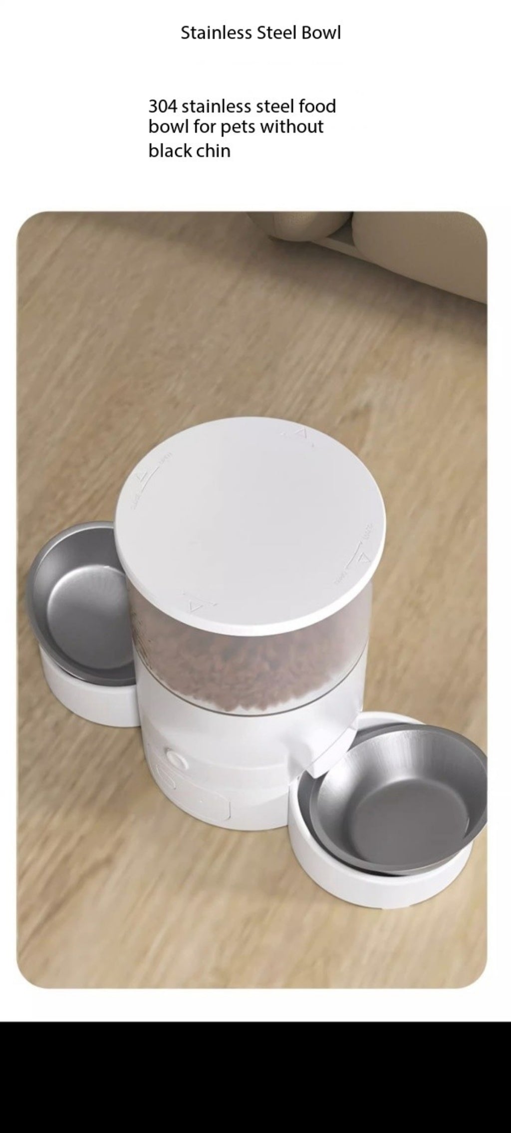 Purrtechpet Automatic Pet Feeder Two Bowl