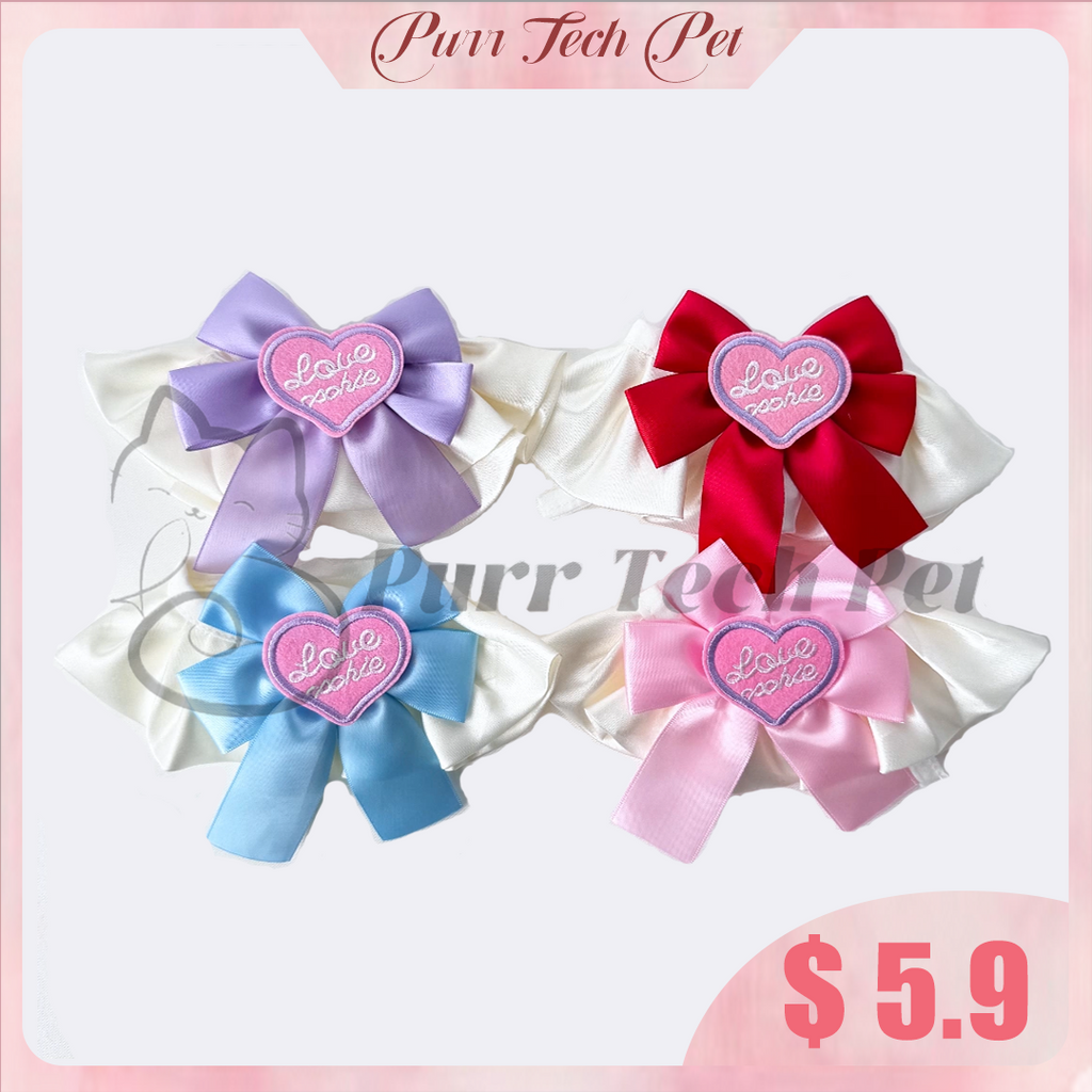 Purrtechpet Pet Cats and Dogs Scarf Princess Style
