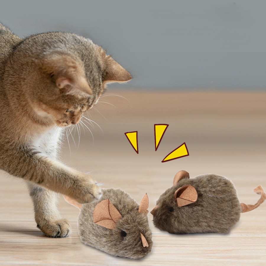 Purrtechpet Pet Cats and Dogs Pet Toys Screaming Mouse
