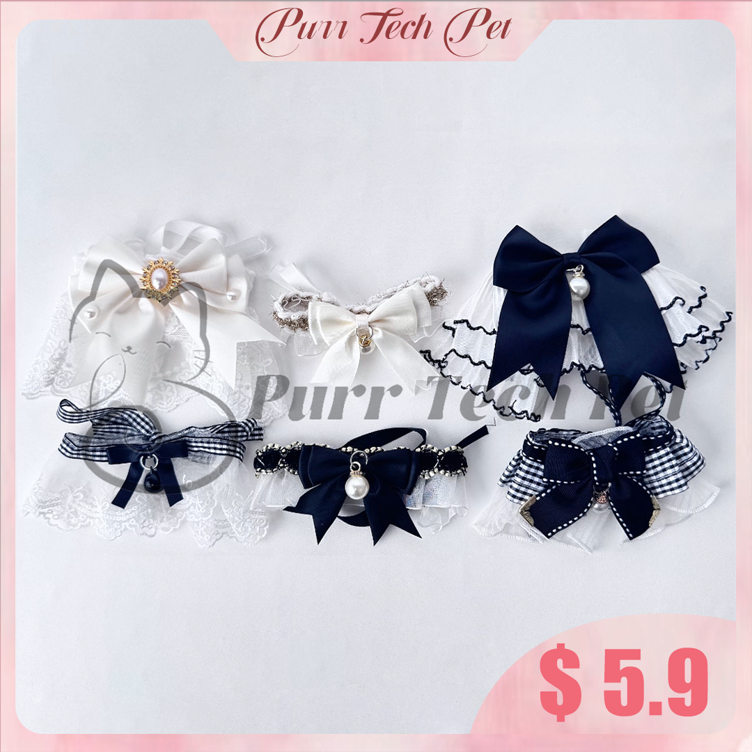 Purrtechpet Pet Cats and Dogs Scarf Princess Style