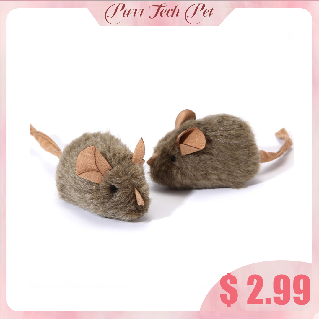 Purrtechpet Pet Cats and Dogs Pet Toys Screaming Mouse