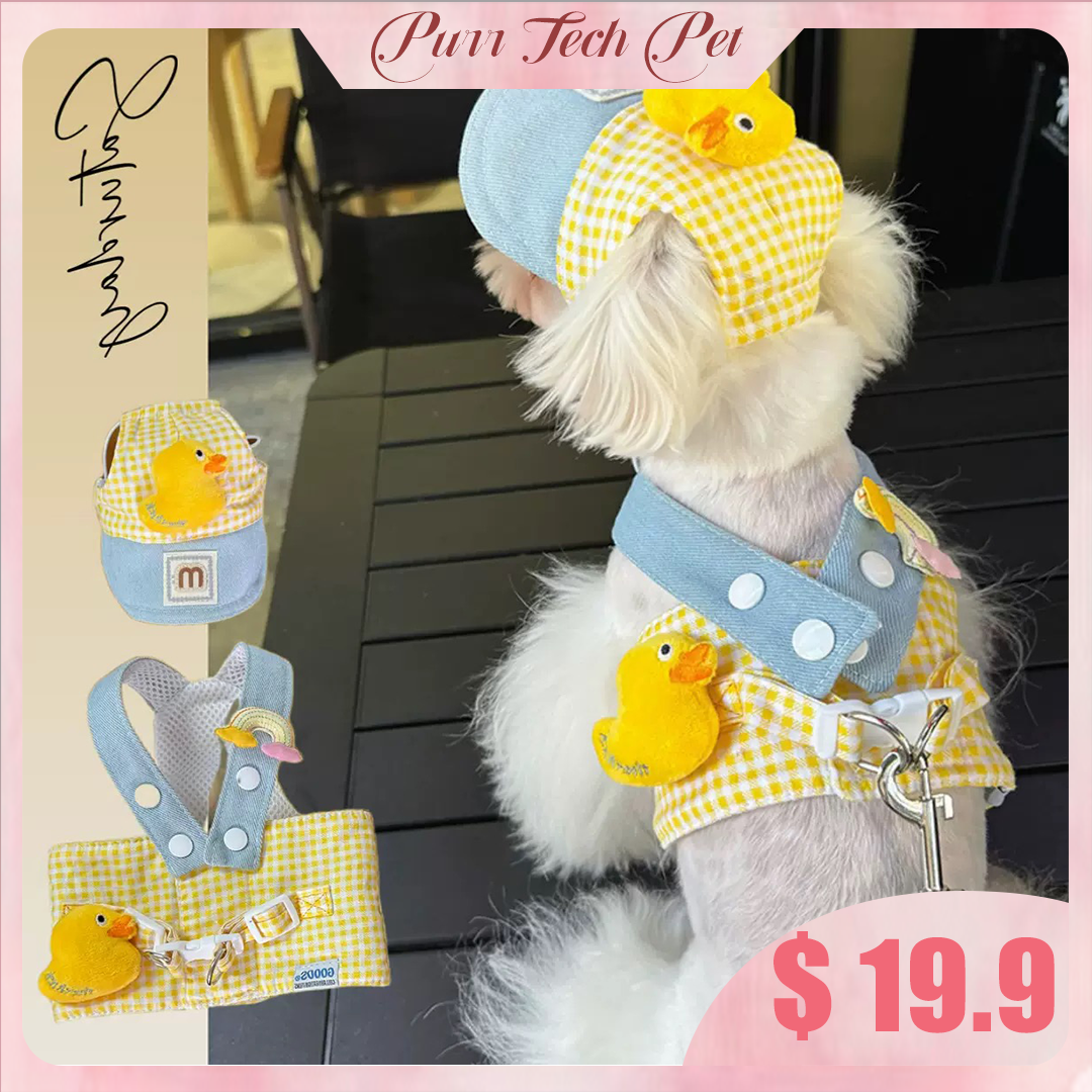 Purrtechpet Pet Cats and Dogs Clothes Fashion Set