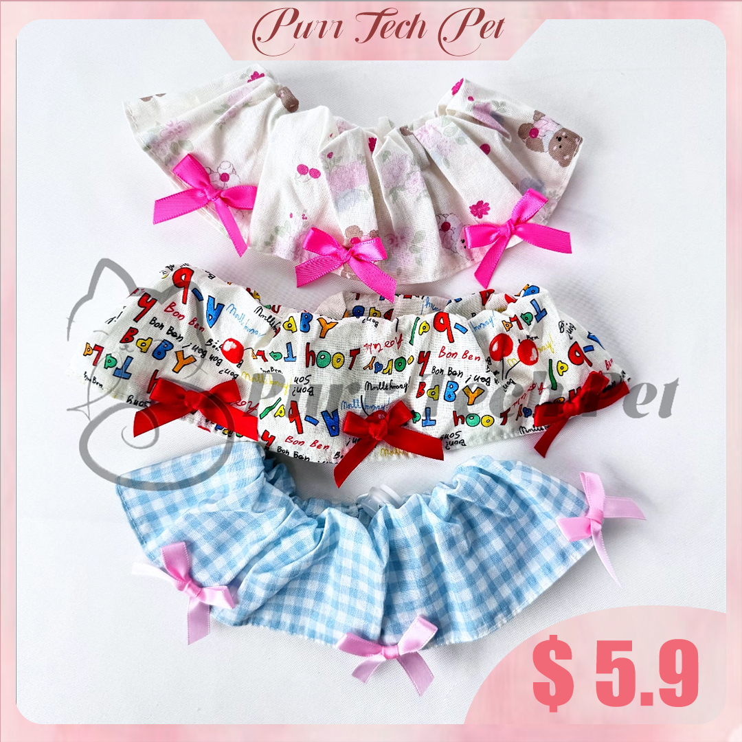 Purrtechpet Pet Cats and Dogs Scarf Princess Style